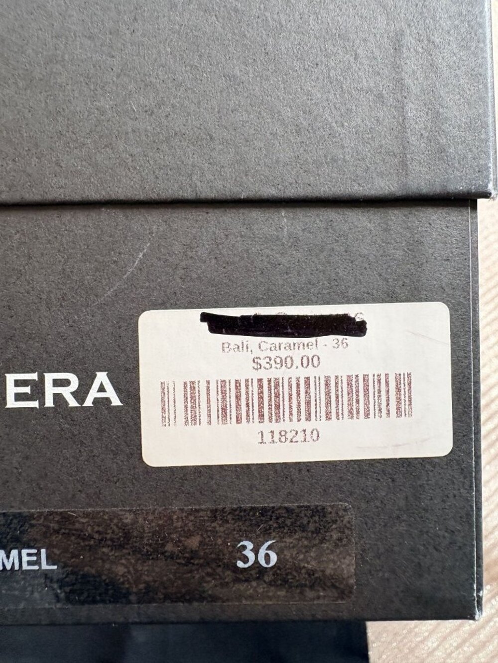 Halmanera Bali Caramel Slingback Mules Sandals NIB New 6 36 - Picture 4 of 6